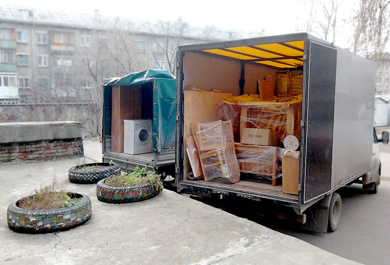 Грузоперевозки на газели мебели дорого догрузом из Белова в Новосибирск