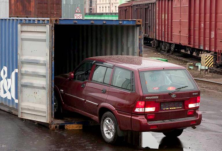 Перевозка авто сеткой nissan teana / 2009 г / 1 шт из Москвы в Новосибирск
